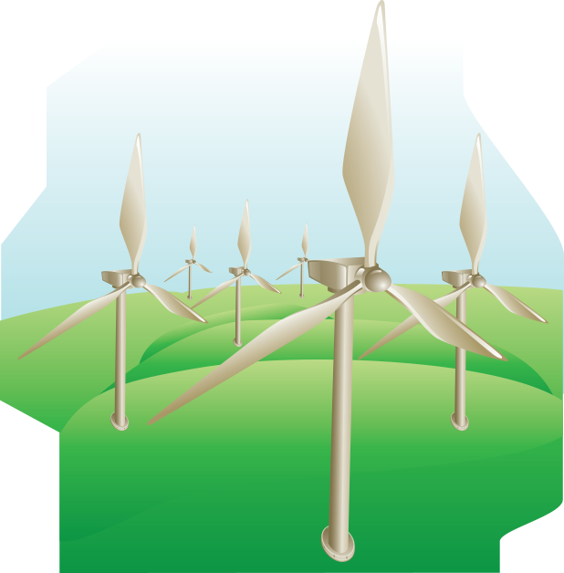wind-turbine power stations
